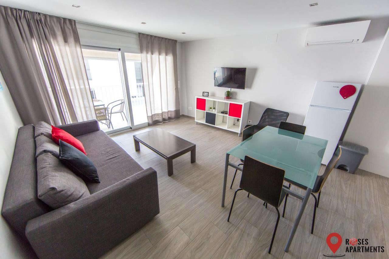 Roses Apartments 2 - Vista Mar Lateral 1Habitacion Екстер'єр фото